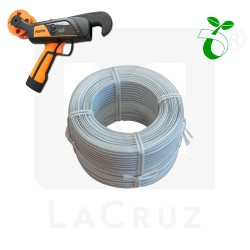 BIOFIX80 - 80 m Spule Bindedraht aus biologisch abbaubarem Material für das elektrische Bindegerät F3X. Das Material entspricht der Norm ISO 17556., markets:  []string{"A", "B", "AU"}