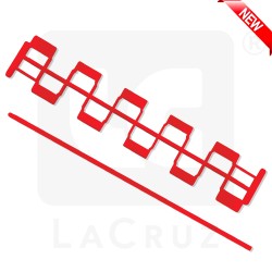 MNLCBRA - Verbreiterte Kettenabschnitt zum Entrapperband  + Nadel für Weinberge mit hohem Ertrag - LaCruz Version